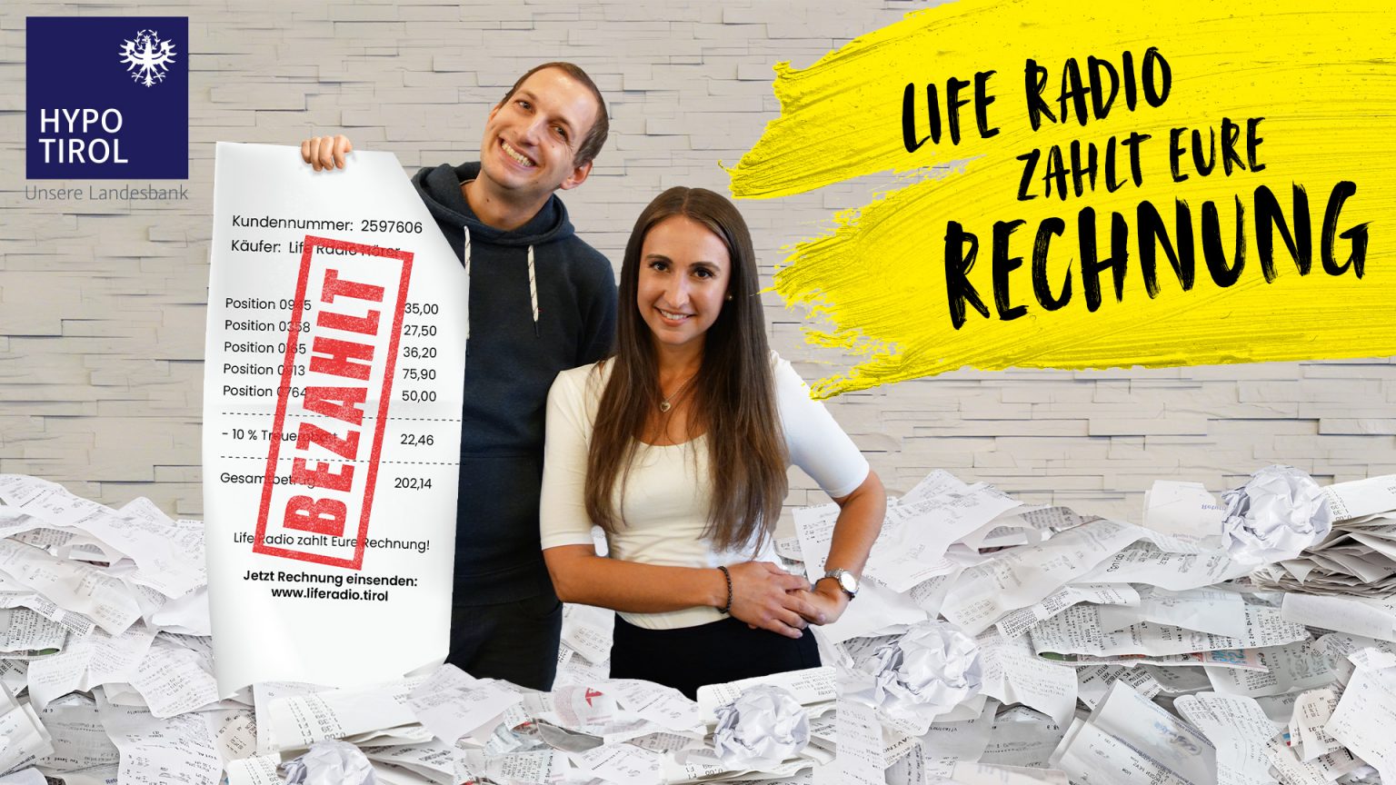 Das war Life Radio zahlt Eure Rechnung! Life Radio Tirol