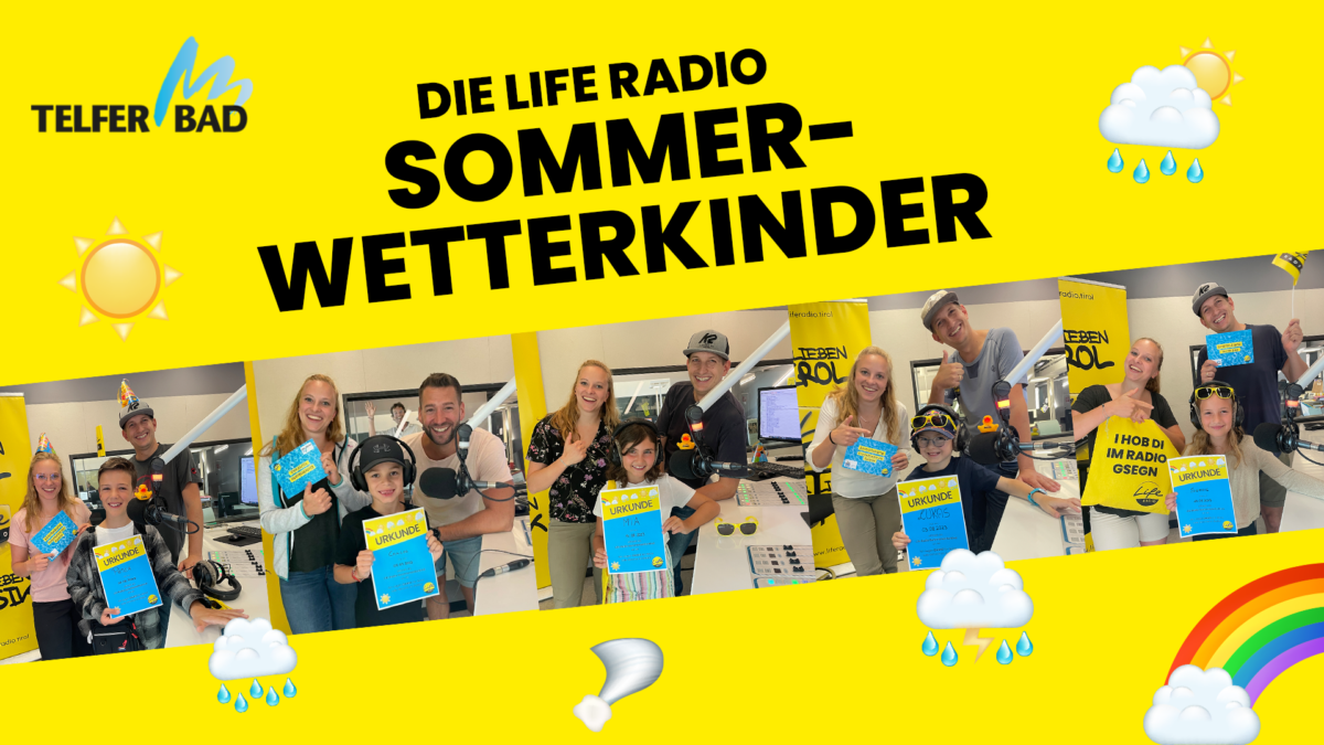 Die Life Radio Sommerwetterkinder